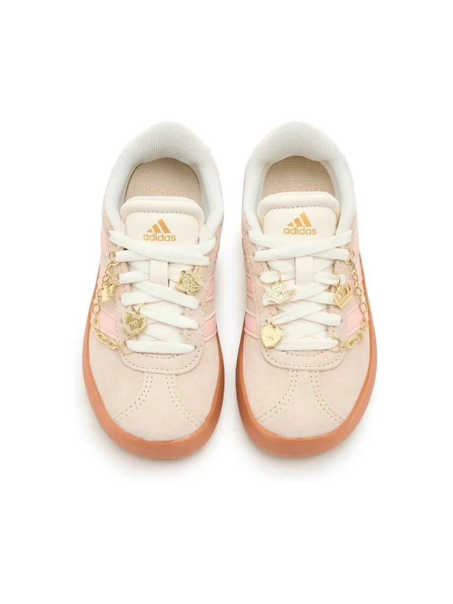 Унисекс кроссовки Adidas Kids Vl Court 3.0 (Little Kid/Big Kid) — изображение 2 из 7, розовый/белый