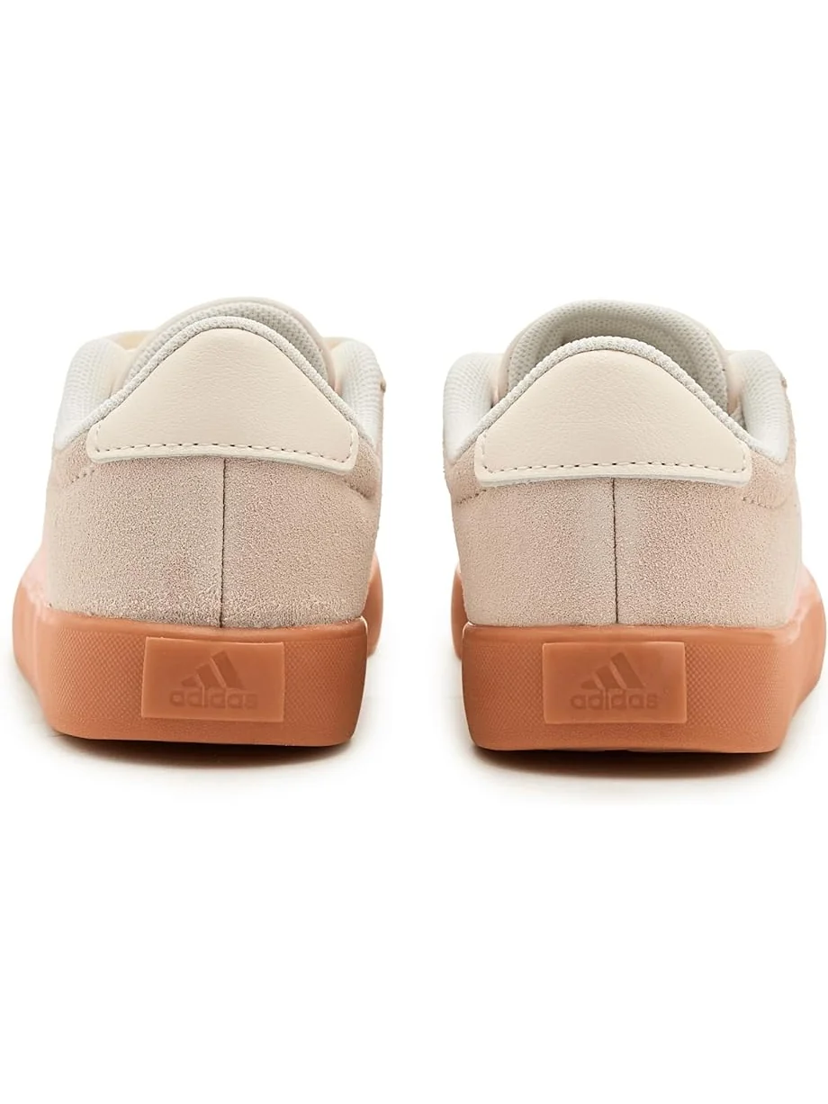 Унисекс кроссовки Adidas Kids Vl Court 3.0 (Little Kid/Big Kid) — изображение 7 из 7, розовый/белый