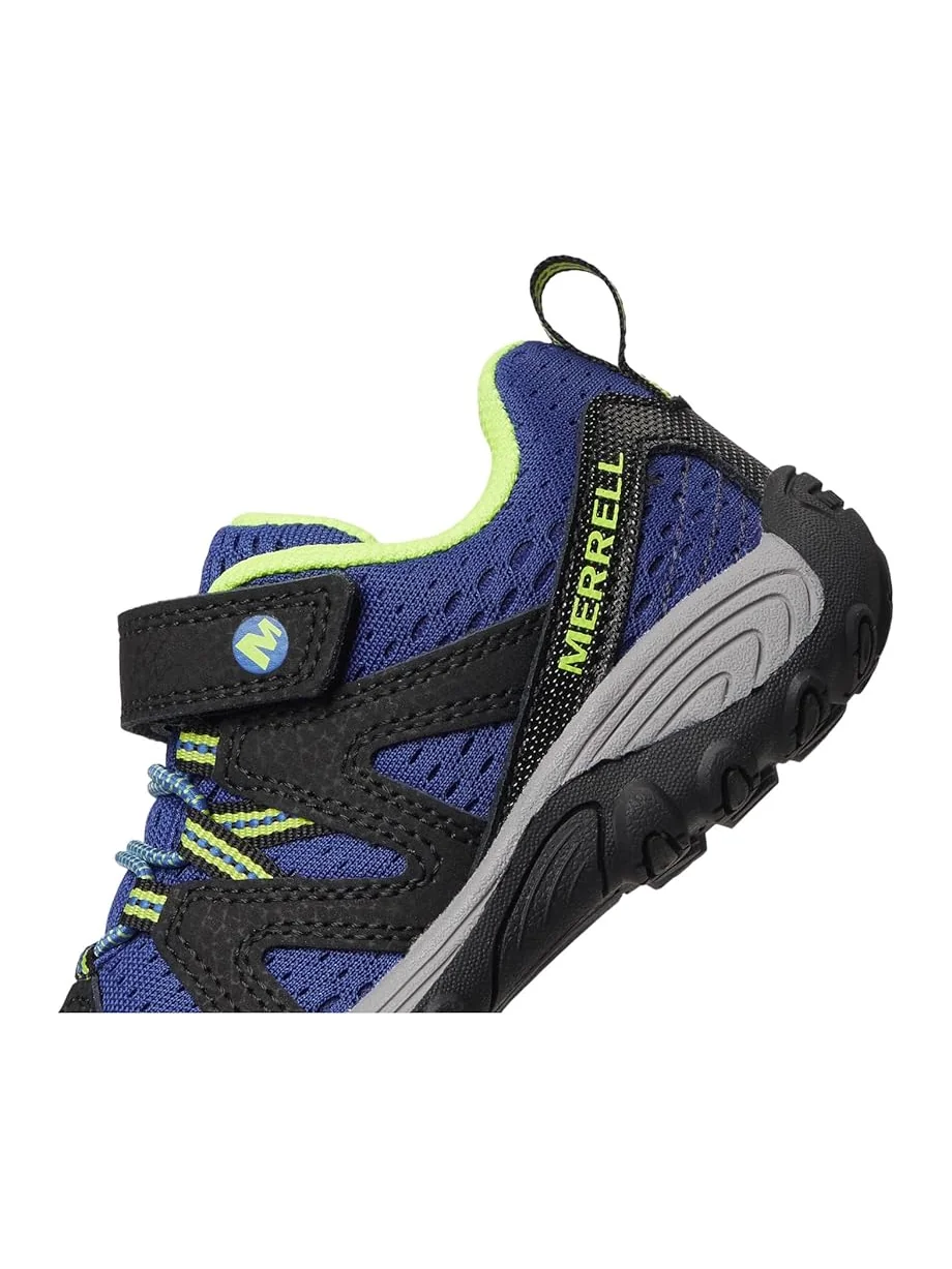 Детские треккинговые ботинки Merrell Ridge Trek (Little Kid/Big Kid) Merrell Kids — изображение 6 из 7, черный/синий