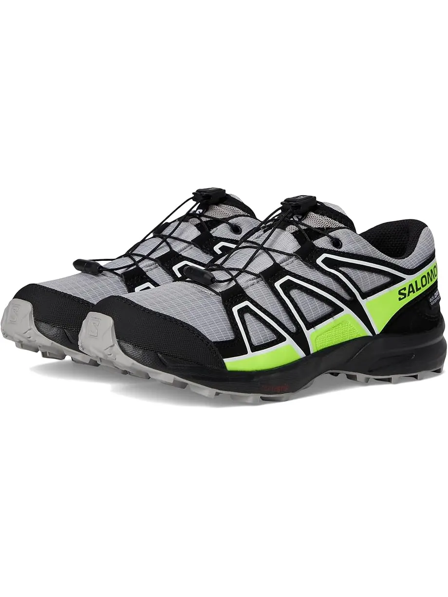 Походные ботинки Salomon Kids Speedcross Waterproof — зеленый