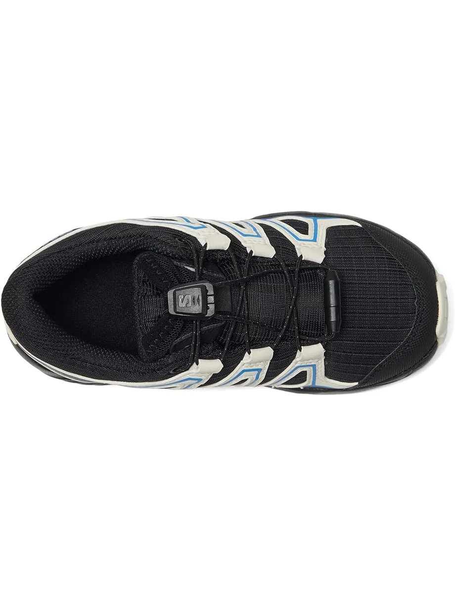Детские треккинговые ботинки Salomon Kids Speedcross Waterproof (Little Kid/Big Kid) — изображение 2 из 7, черный//синий