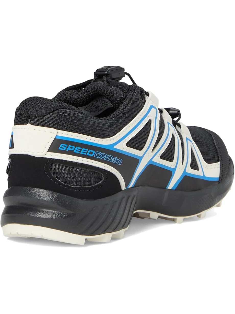 Детские треккинговые ботинки Salomon Kids Speedcross Waterproof (Little Kid/Big Kid) — изображение 5 из 7, черный//синий
