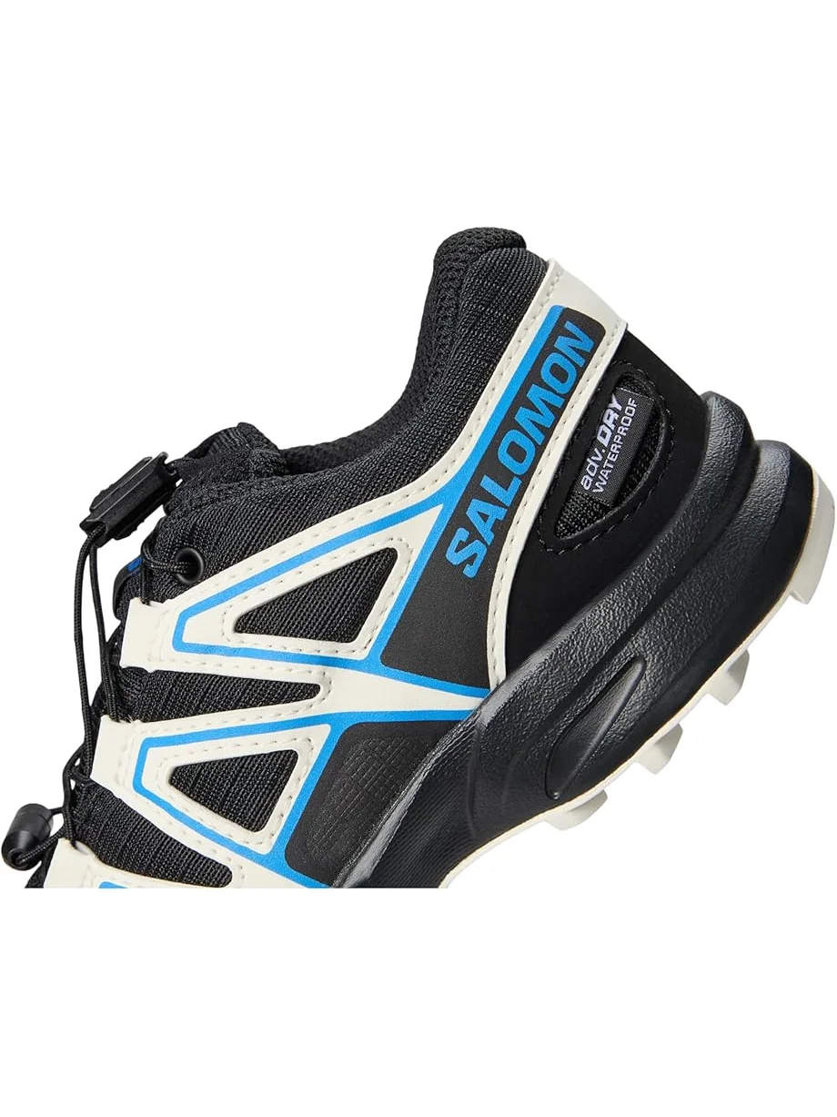 Детские треккинговые ботинки Salomon Kids Speedcross Waterproof (Little Kid/Big Kid) — изображение 6 из 7, черный//синий