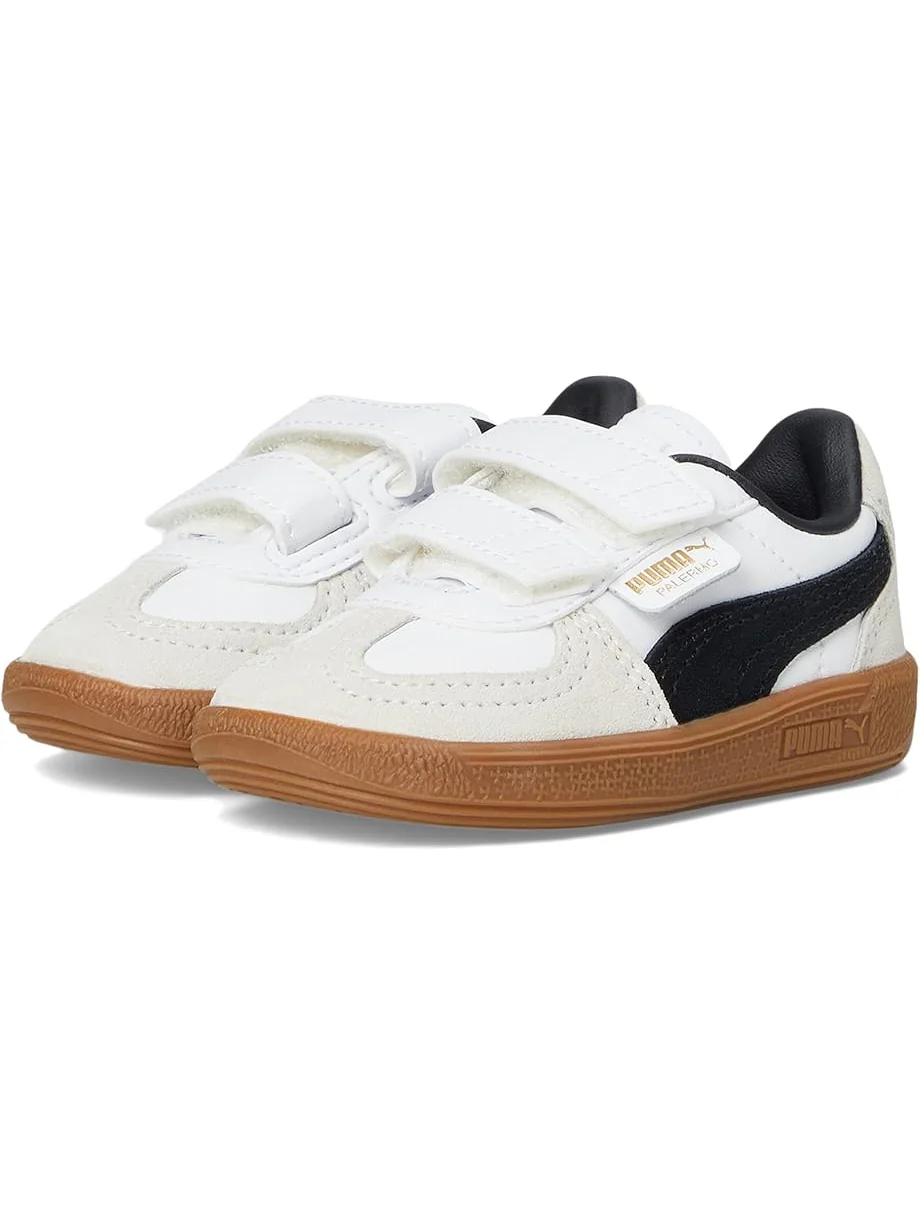 Детские кроссовки Puma Palermo Hook And Loop для малышей PUMA Kids — изображение 1 из 7, белый/серый