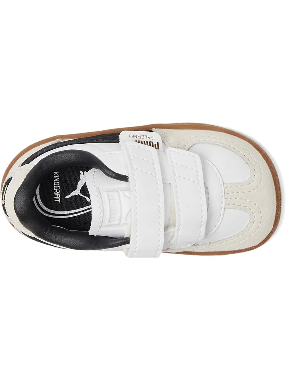 Детские кроссовки Puma Palermo Hook And Loop для малышей PUMA Kids — изображение 2 из 7, белый/серый
