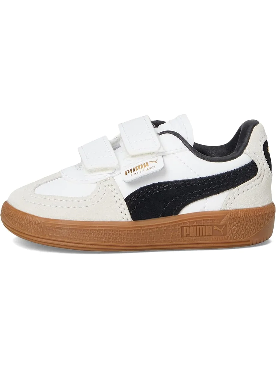 Детские кроссовки Puma Palermo Hook And Loop для малышей PUMA Kids — изображение 4 из 7, белый/серый