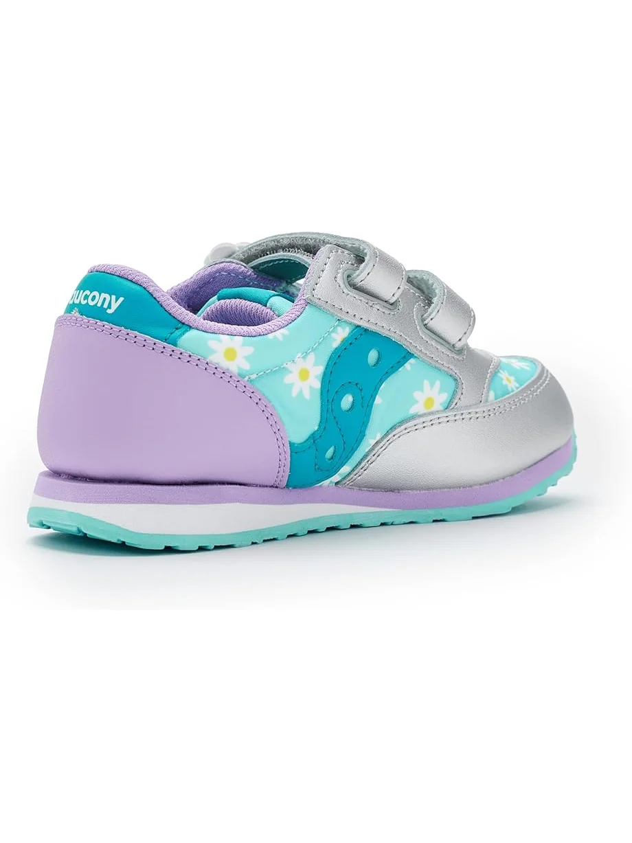 Детские кроссовки Saucony Jazz Hook & Loop (для малышей и детей) Saucony Kids — изображение 3 из 7, серебристый