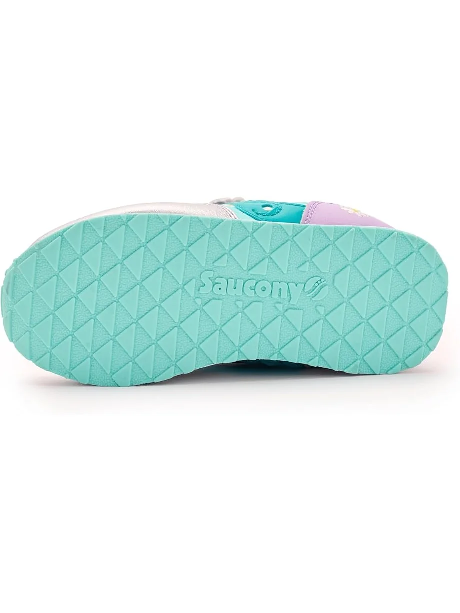 Детские кроссовки Saucony Jazz Hook & Loop (для малышей и детей) Saucony Kids — изображение 5 из 7, серебристый