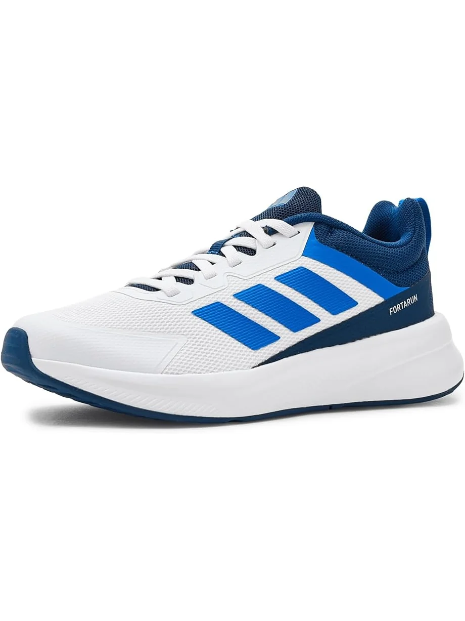 Детские кроссовки Adidas Fortarun 4.0 (большие дети) Adidas Kids — изображение 1 из 7, белый/яркий/темный синий