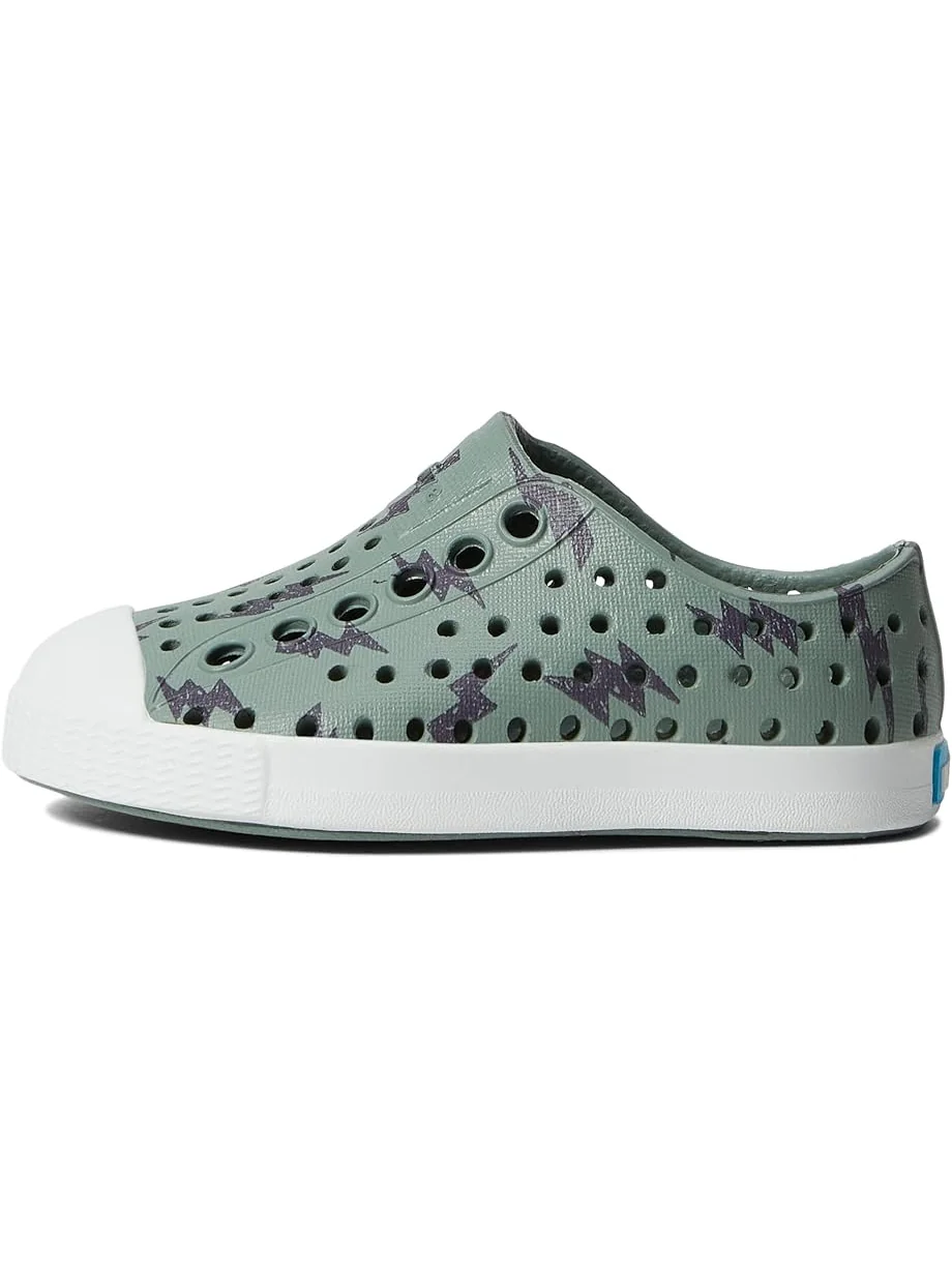 Детские кроссовки Native Shoes Jefferson Print (Toddler) Native Shoes Kids — изображение 4 из 6, зеленый/белый