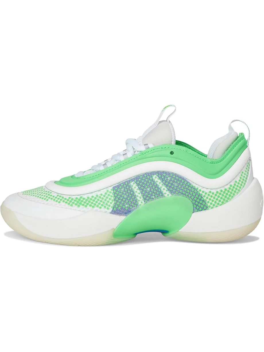 Детские баскетбольные кроссовки Adidas D.O.N. Issue 6 (большие дети) Adidas Kids — изображение 4 из 7, белый/зеленый/синий