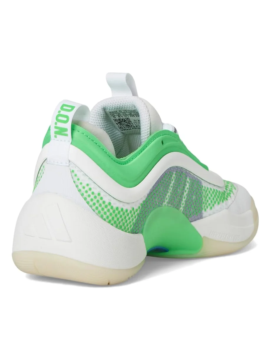 Детские баскетбольные кроссовки Adidas D.O.N. Issue 6 (большие дети) Adidas Kids — изображение 5 из 7, белый/зеленый/синий
