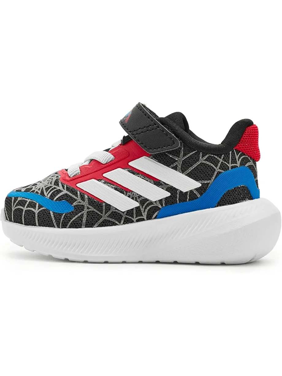Детские кроссовки Adidas Kids Marvel Spider-Man Run Falcon (toddler) — изображение 4 из 7, черный/белый
