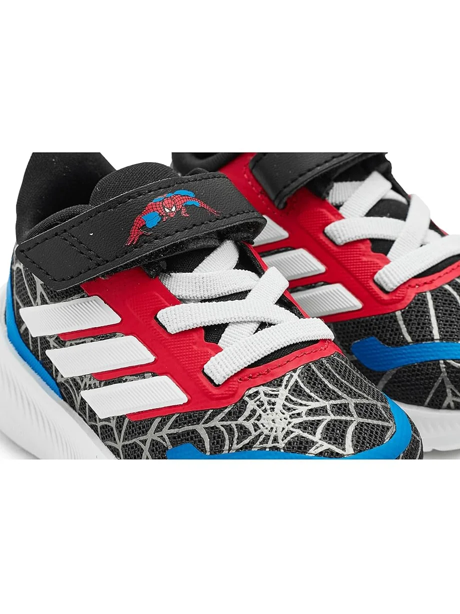 Детские кроссовки Adidas Kids Marvel Spider-Man Run Falcon (toddler) — изображение 6 из 7, черный/белый