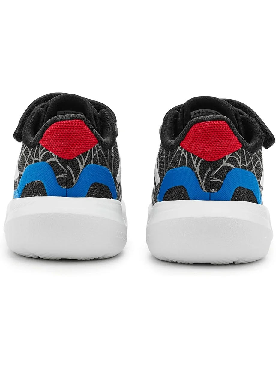 Детские кроссовки Adidas Kids Marvel Spider-Man Run Falcon (toddler) — изображение 7 из 7, черный/белый