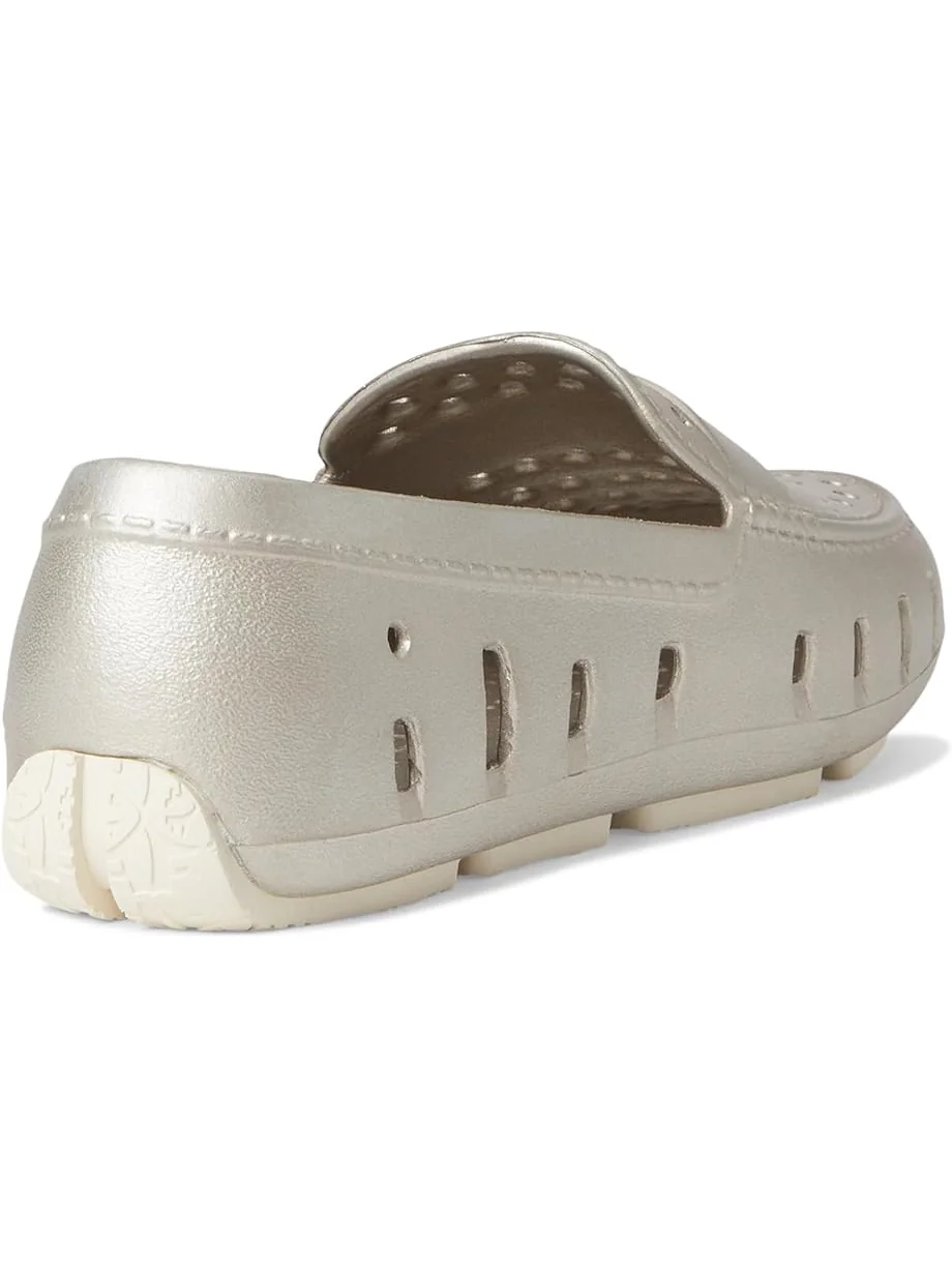 Детские лоферы Floafers Prodigy Driver Metallic (Big Kid) Floafers Kids — изображение 5 из 7