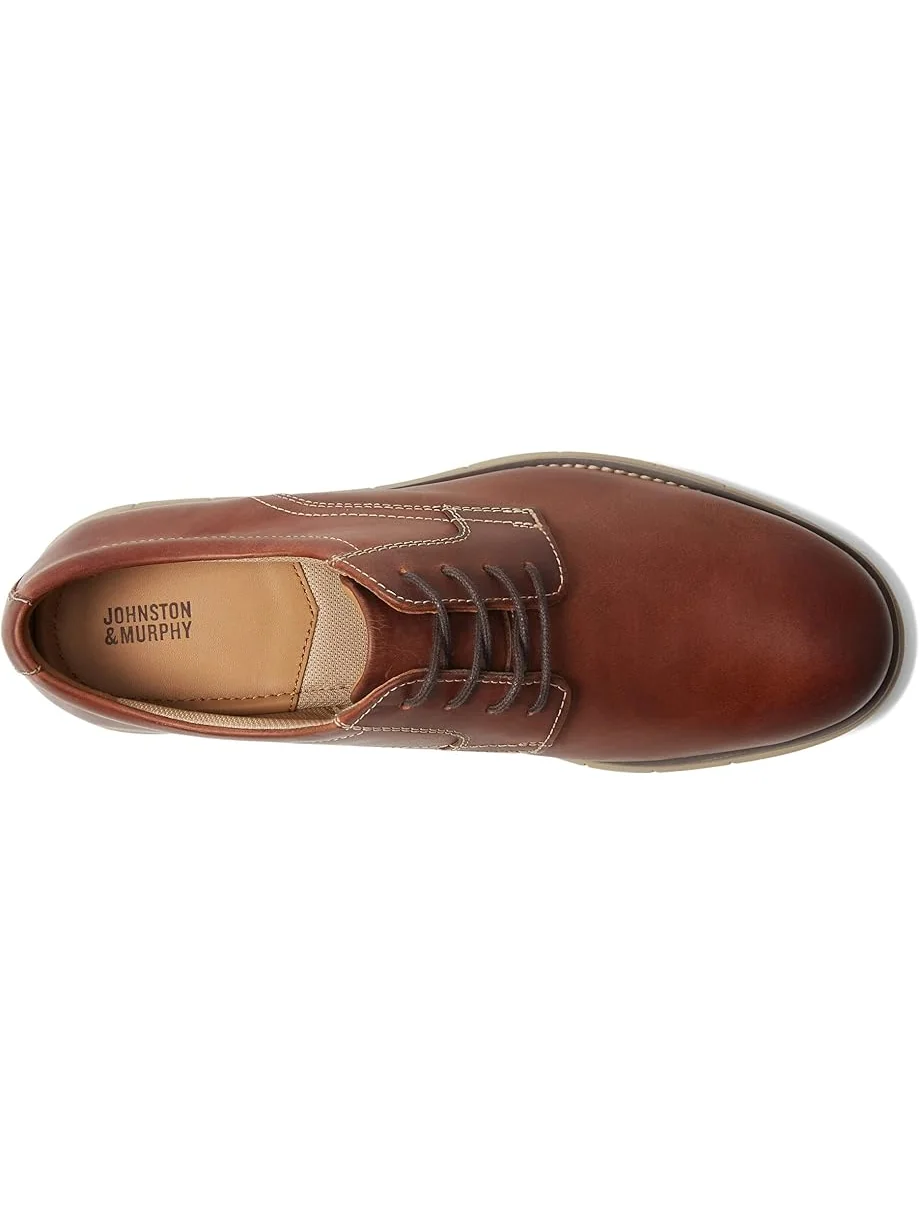 Детские оксфорды Johnston & Murphy Holden Plain Toe (Little Kid/Big Kid) Johnston & Murphy Kids — изображение 2 из 6
