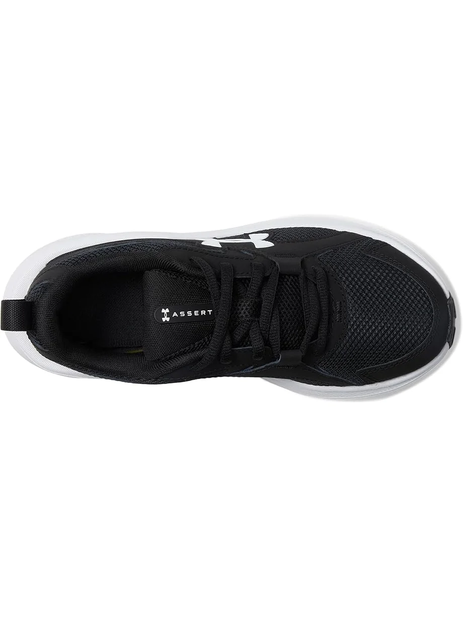 Детские кроссовки Under Armour Charged Assert 11 (Big Kid) Under Armour Kids — изображение 2 из 7, черный/черный/белый