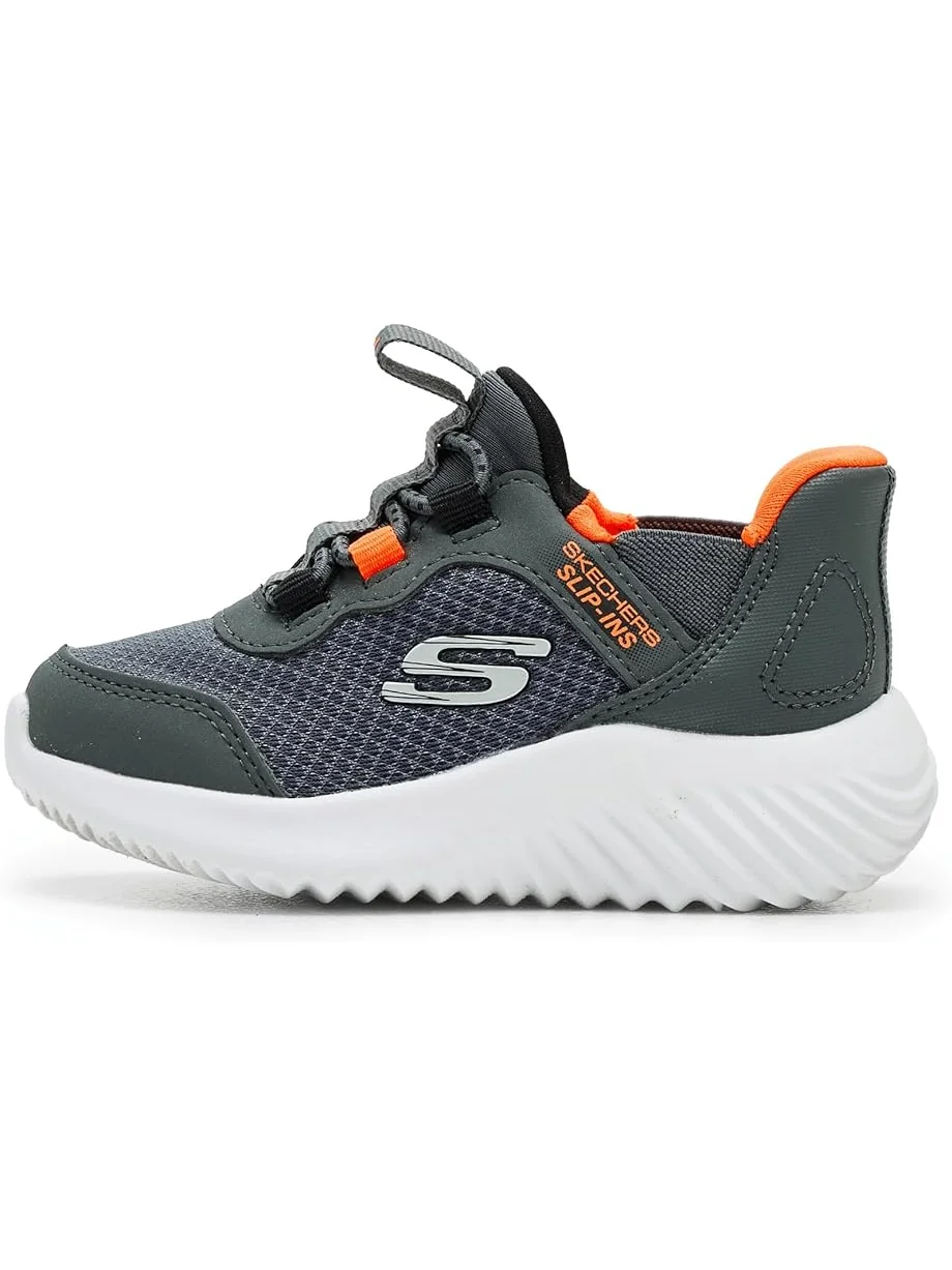 Детские кроссовки Skechers Hands Free Slip-Ins: Bounder-Brisk-Burst 403822N (для малышей) SKECHERS KIDS — изображение 4 из 7