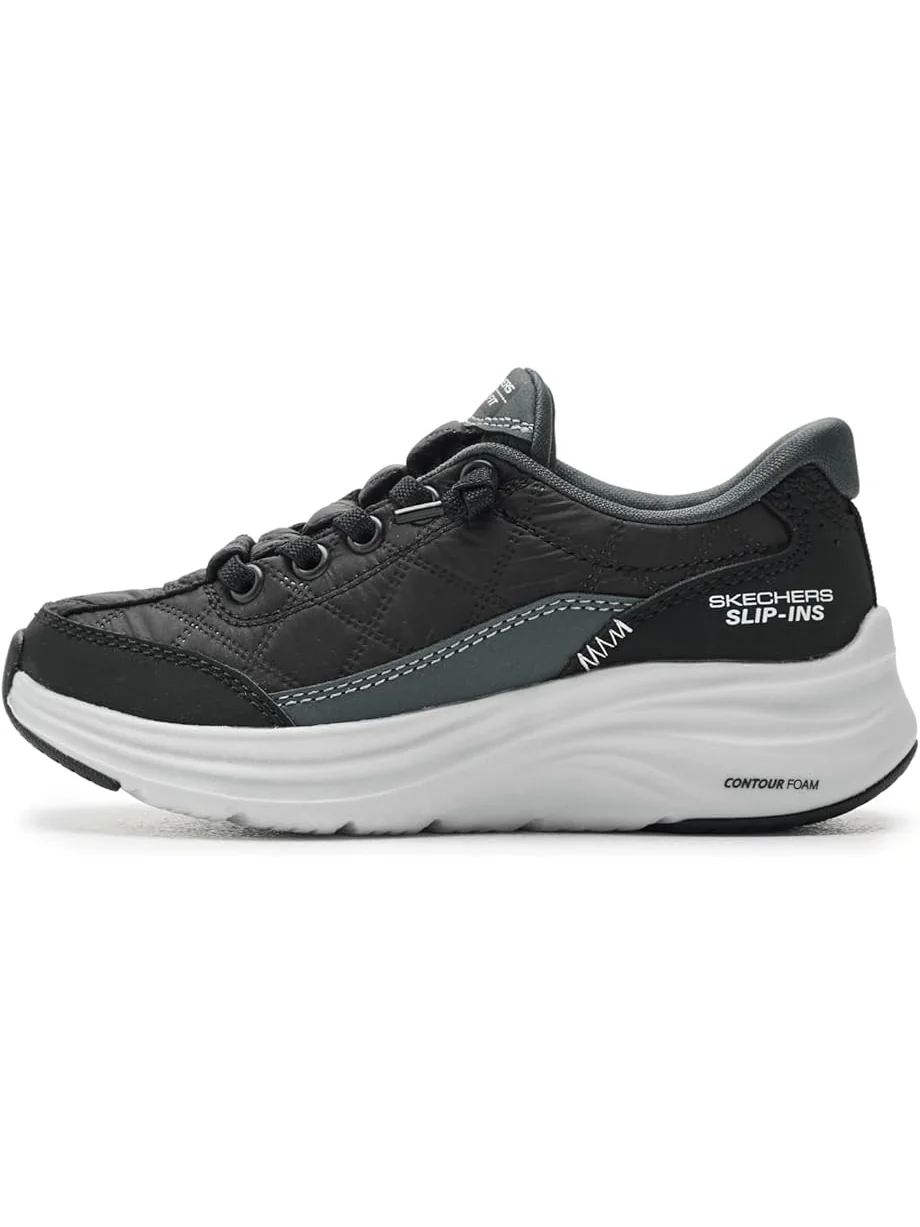 Детские кроссовки SKECHERS KIDS Hands Free Slip-Ins-Contour Foam - Cozy Fit 403892L (Little Kid/Big Kid) — изображение 4 из 7