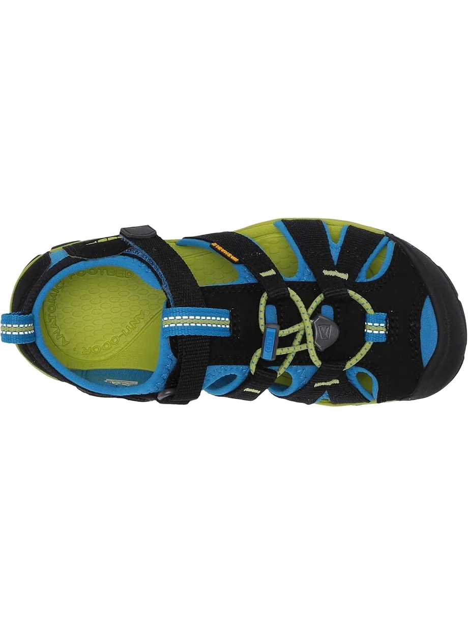 Детские сандалии Keen Seacamp II CNX (Toddler/Little Kid/Big Kid) KEEN Kids — изображение 2 из 7, черный/синий