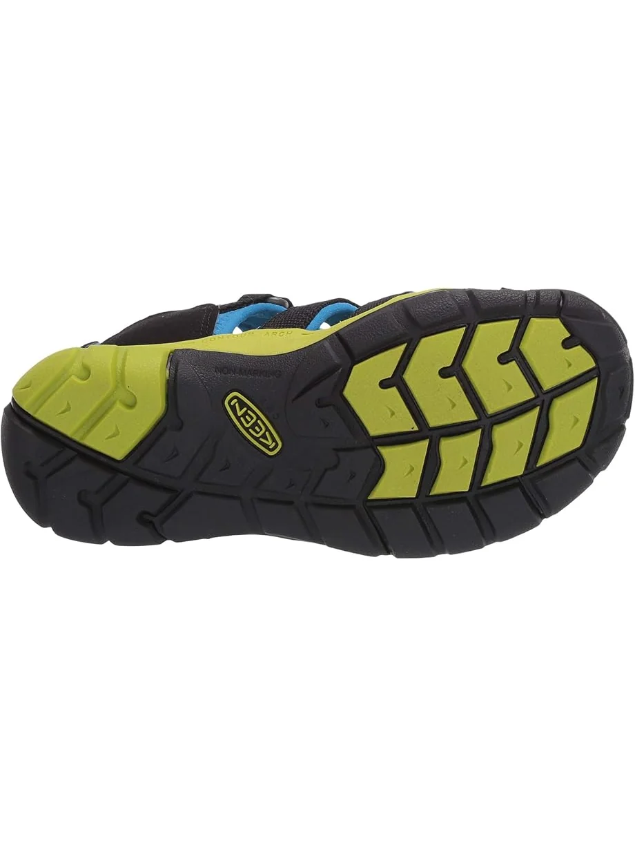 Детские сандалии Keen Seacamp II CNX (Toddler/Little Kid/Big Kid) KEEN Kids — изображение 3 из 7, черный/синий