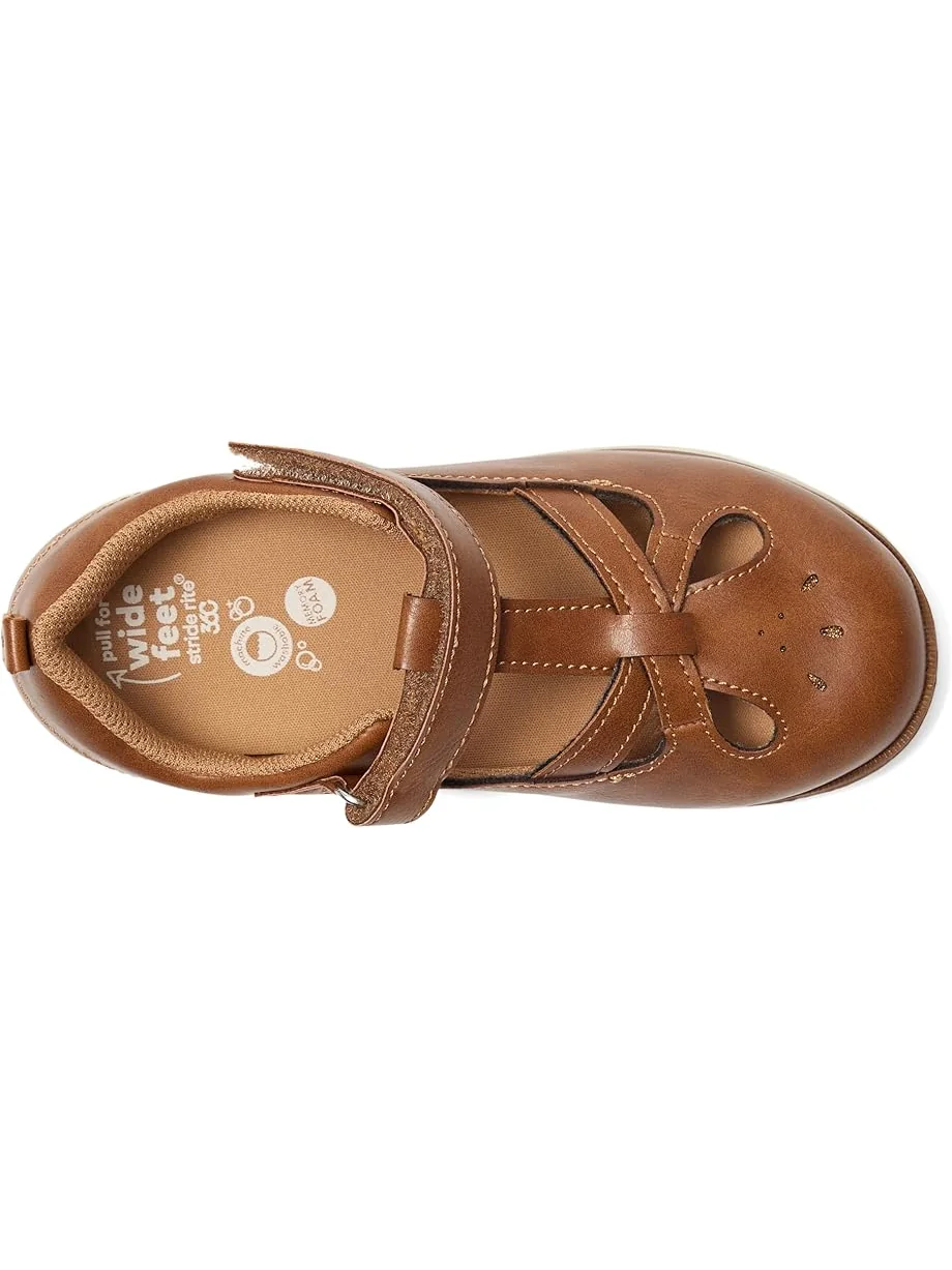 Детские балетки Stride Rite Lacey 3.0 (Toddler/Little Kid) — изображение 2 из 7, бежевый