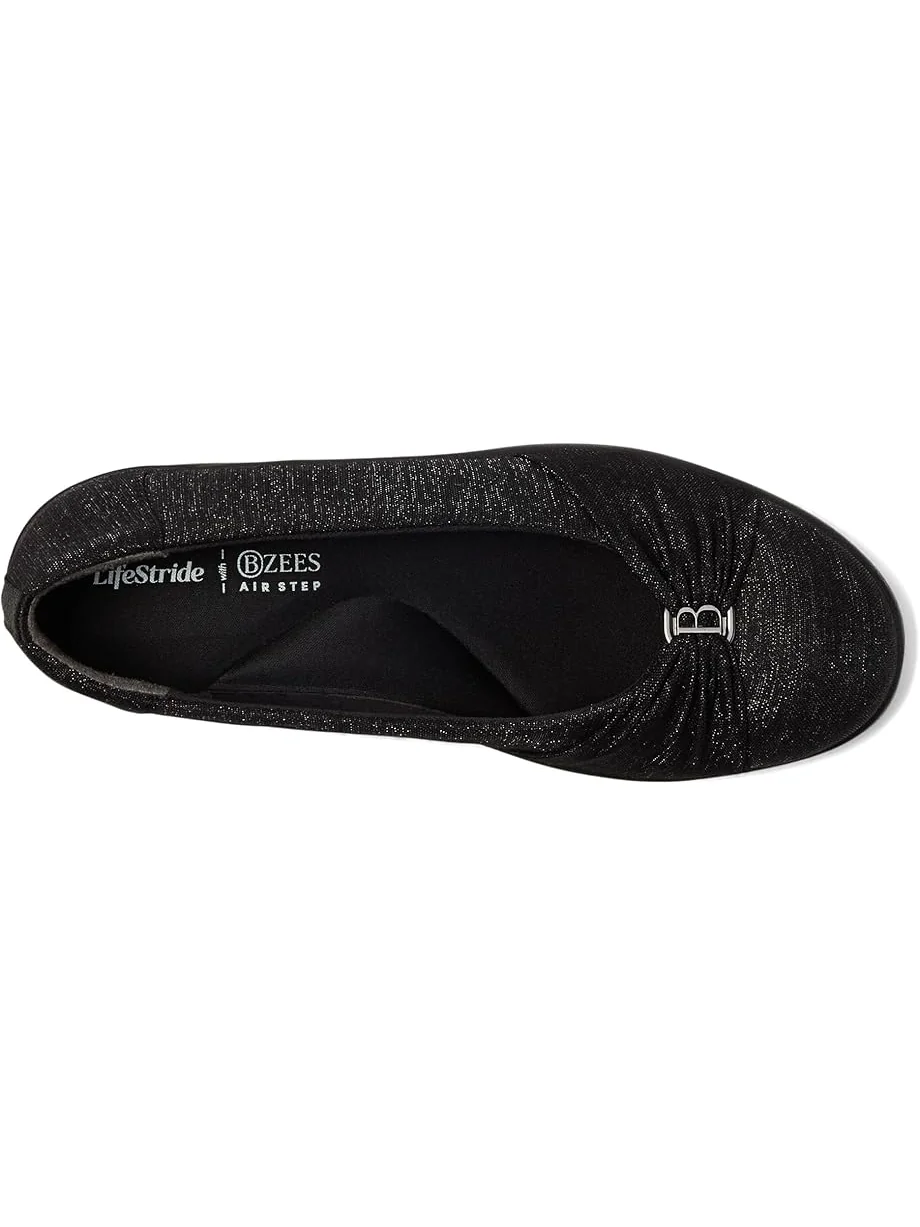 Женские балетки LifeStride Paige Ballerina/Skimmer — изображение 2 из 7, черный