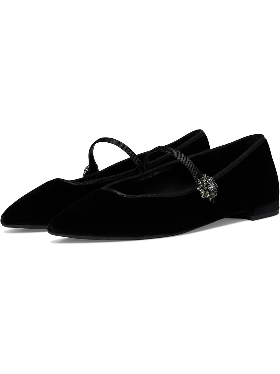 Женские балетки Birdies Goldfinch 15 Mary Jane Velvet