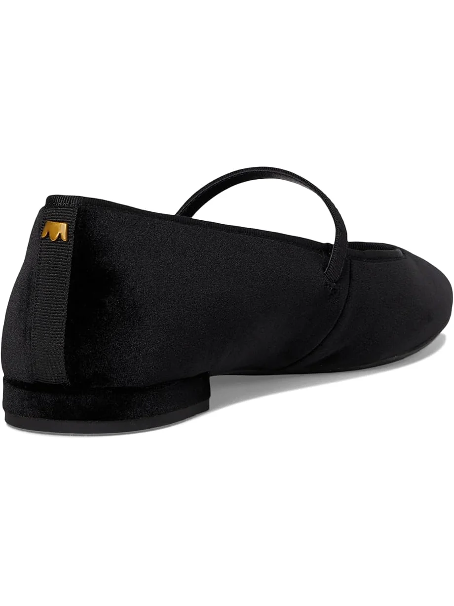 Женские балетки Birdies Goldfinch 15 Mary Jane Velvet — изображение 5 из 7, черный