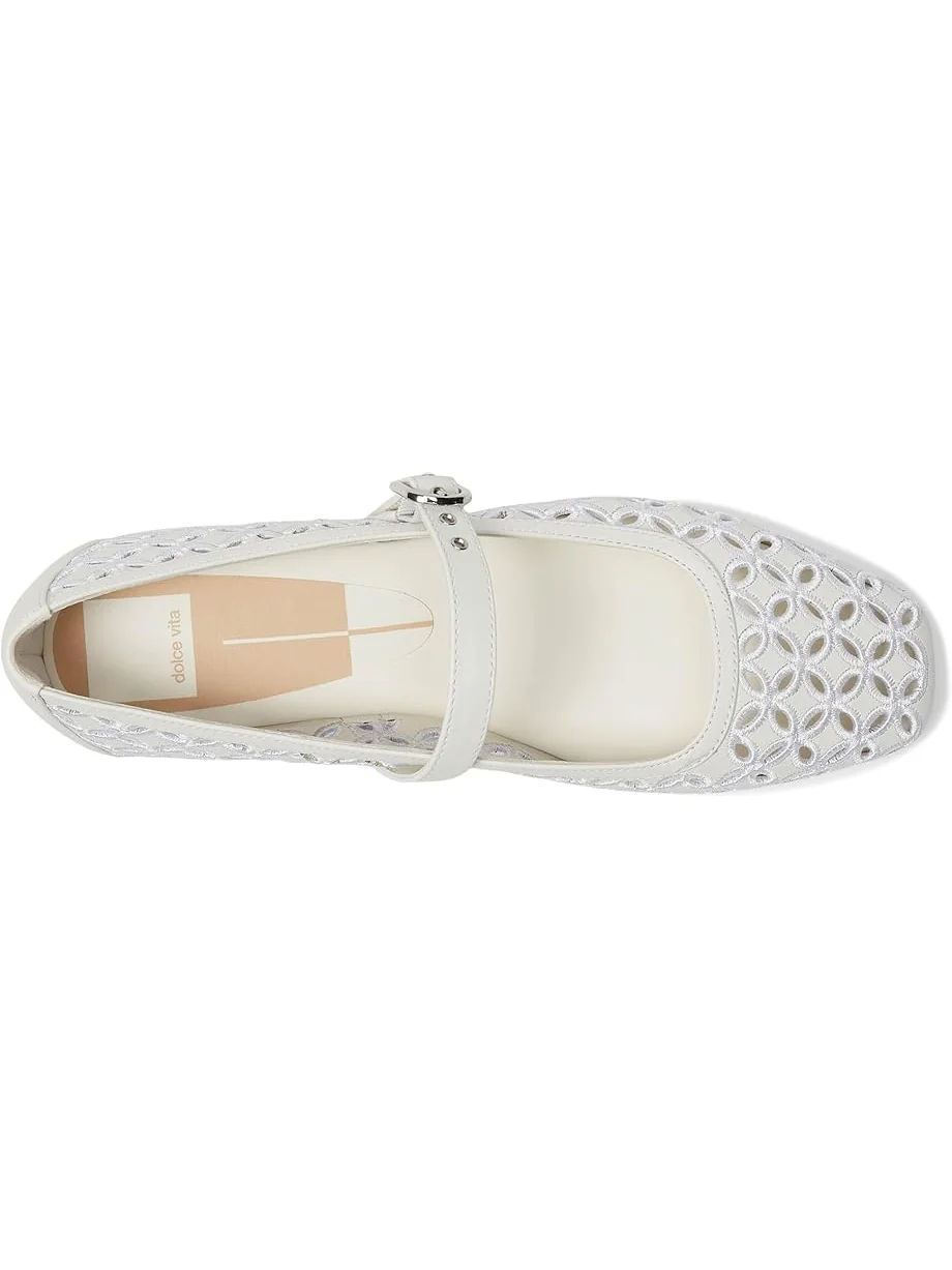 Женские балетки Dolce Vita Rodni Eyelet Perf — изображение 2 из 7, белый