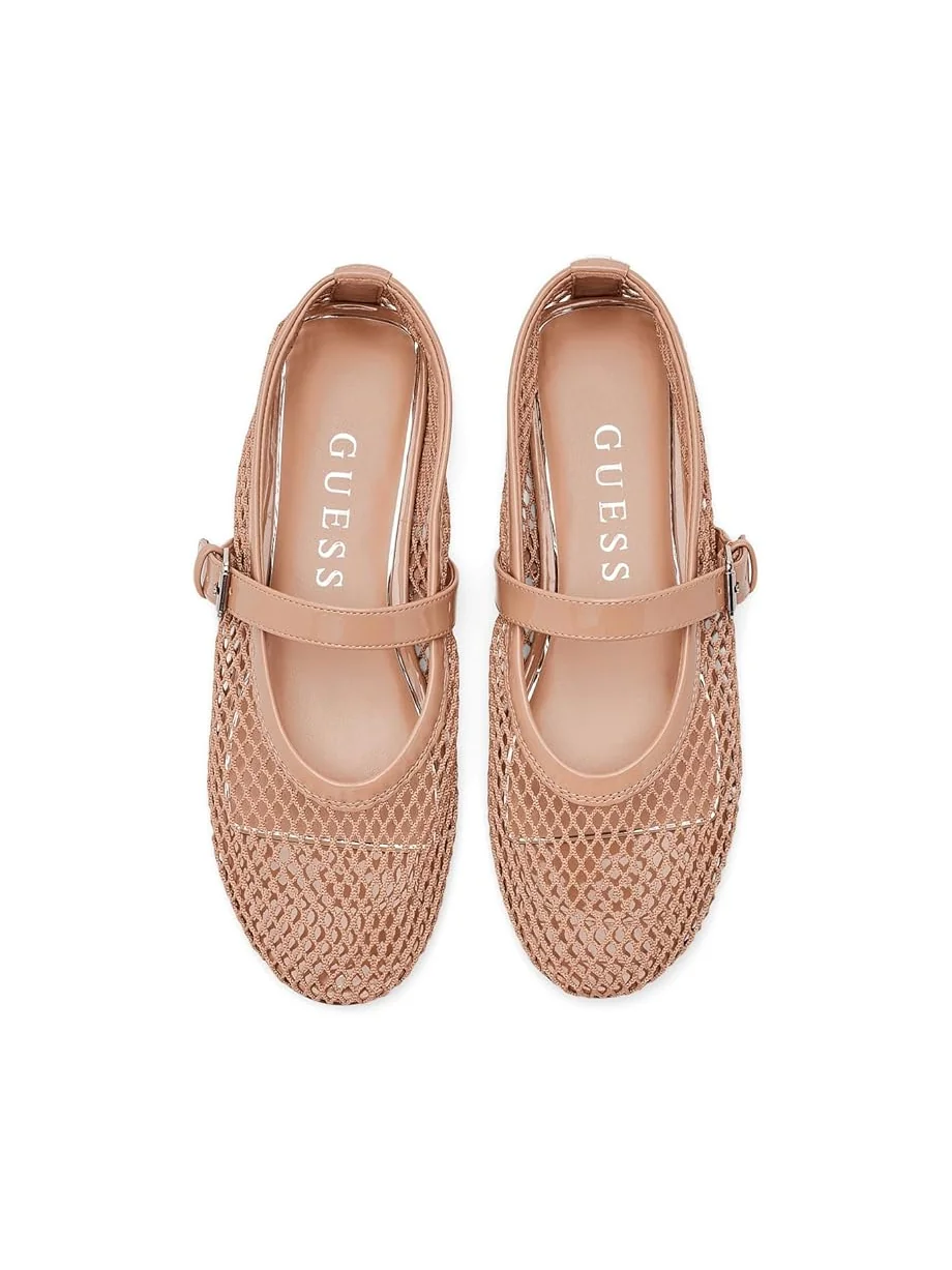 Женские балетки GUESS Paxey — изображение 2 из 7, натуральный