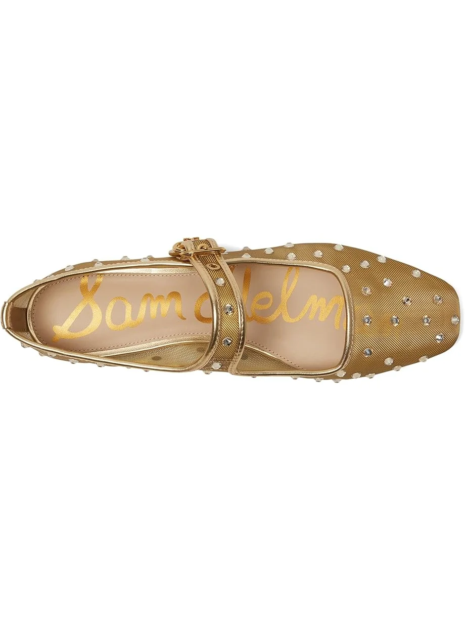 Женские балетки Sam Edelman Michaela Shine — изображение 2 из 7, золотистый