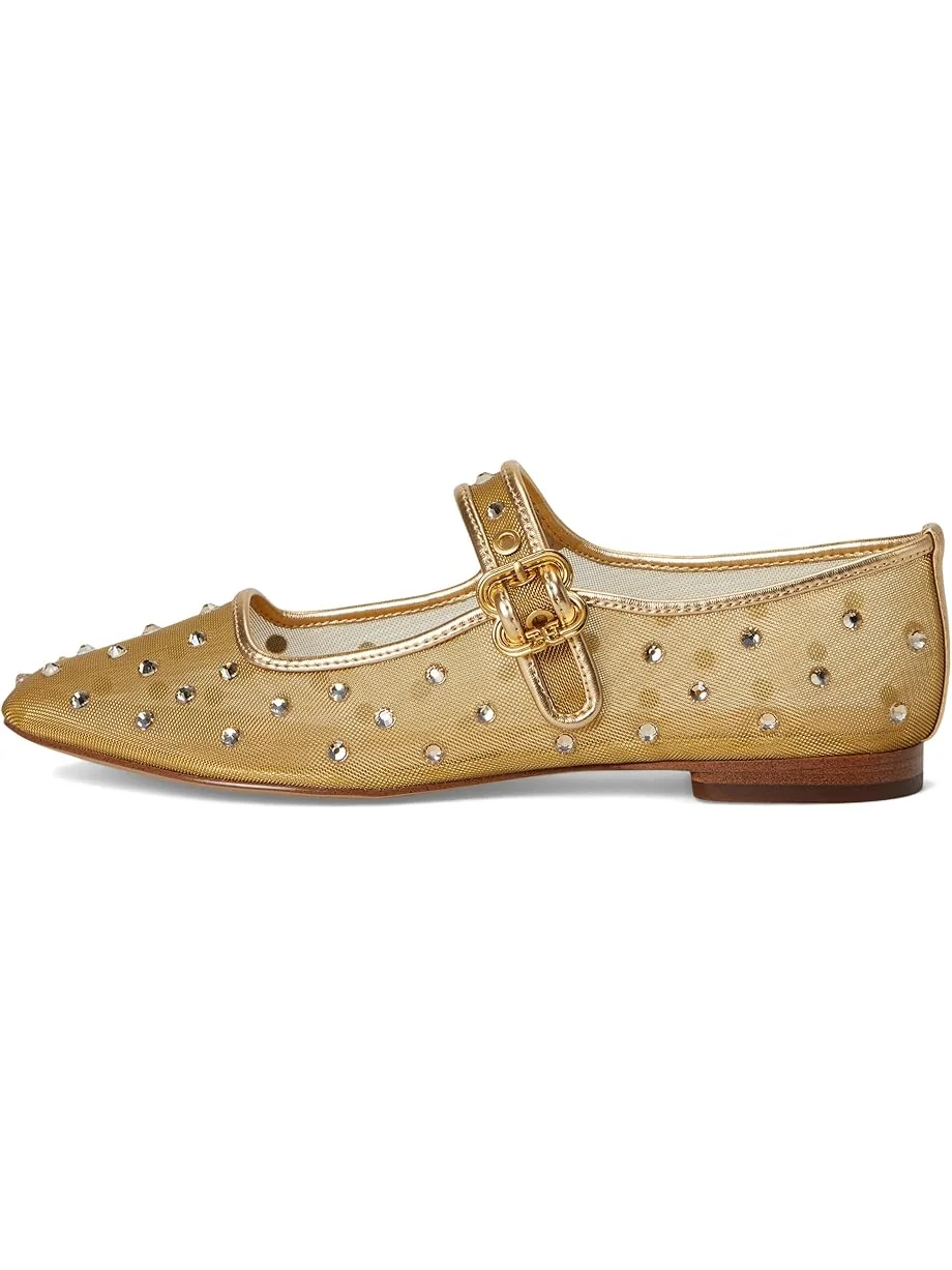Женские балетки Sam Edelman Michaela Shine — изображение 4 из 7, золотистый