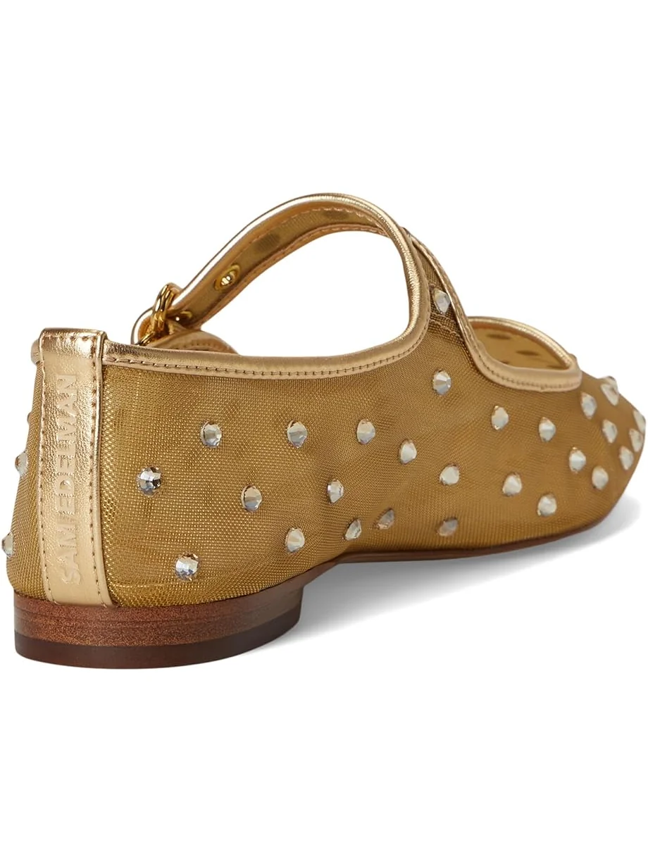 Женские балетки Sam Edelman Michaela Shine — изображение 5 из 7, золотистый