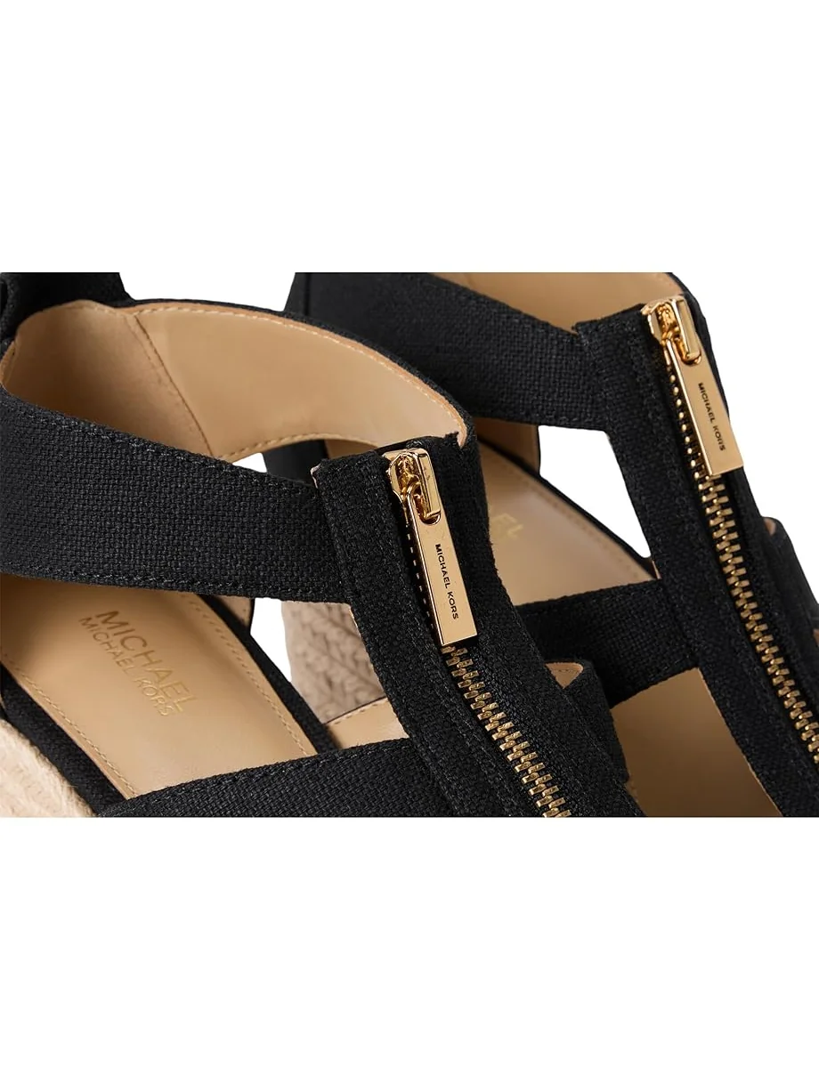 Женские босоножки на танкетке MICHAEL Michael Kors Etta — изображение 6 из 7, черный