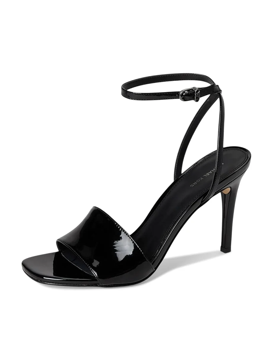 Женские босоножки на каблуке MICHAEL Michael Kors Elyse — изображение 7 из 7, черный