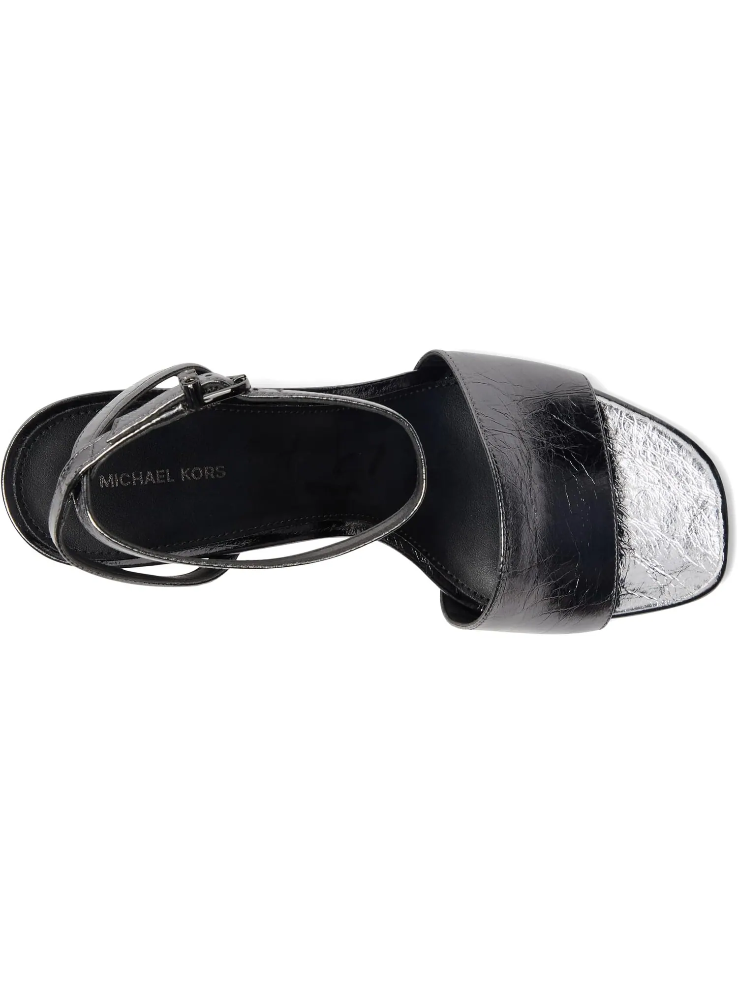 Туфли MICHAEL Michael Kors Women's Elyse Heeled Sandals — изображение 2 из 7, серый