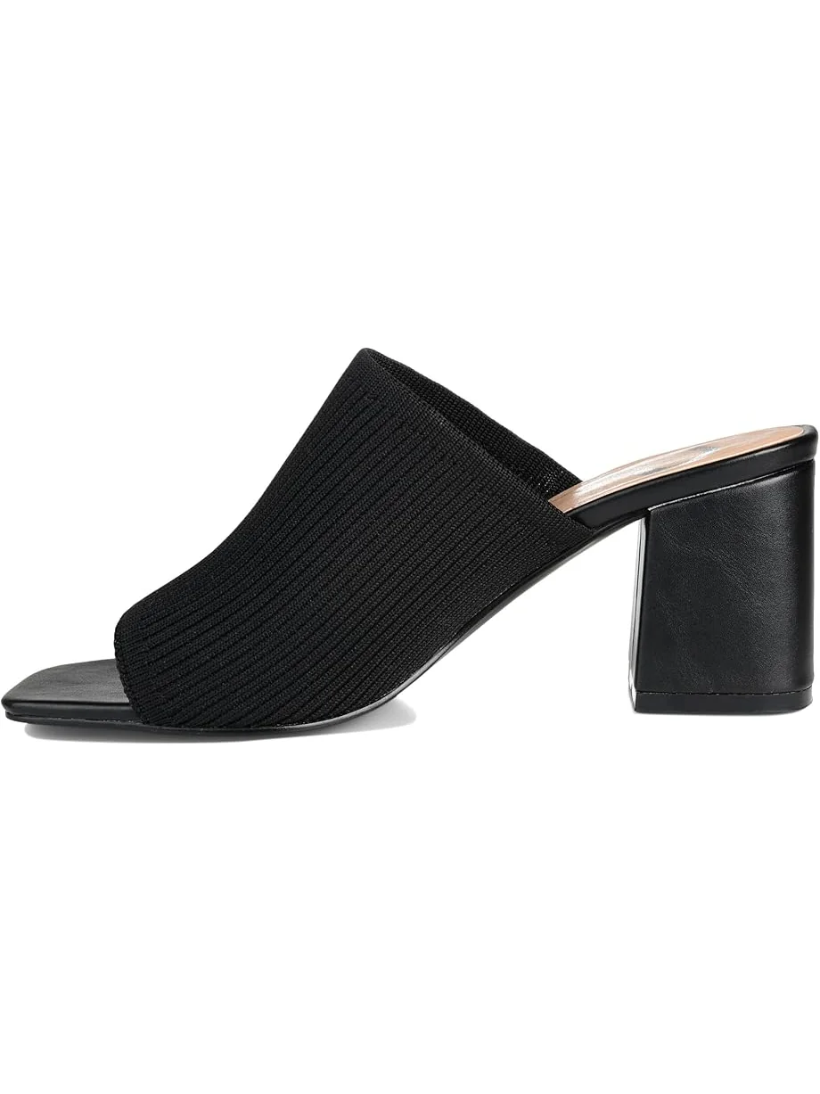Женские босоножки на каблуке Journee Collection Lorenna Mule — изображение 4 из 7, черный