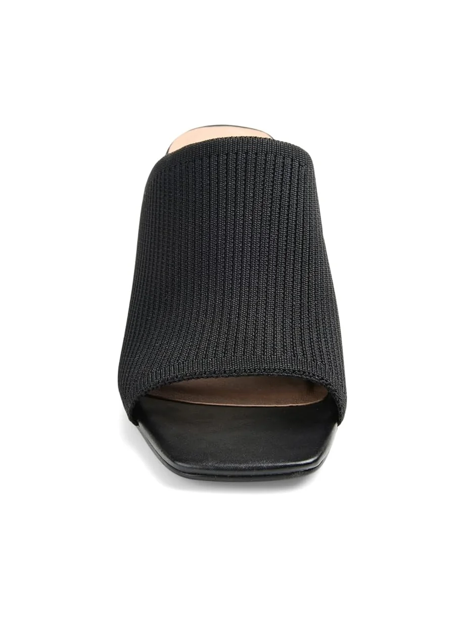 Женские босоножки на каблуке Journee Collection Lorenna Mule — изображение 7 из 7, черный