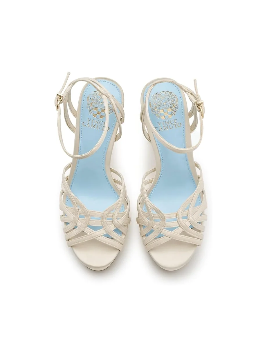 Женские босоножки на платформе Vince Camuto Samlee — изображение 2 из 7, молочный