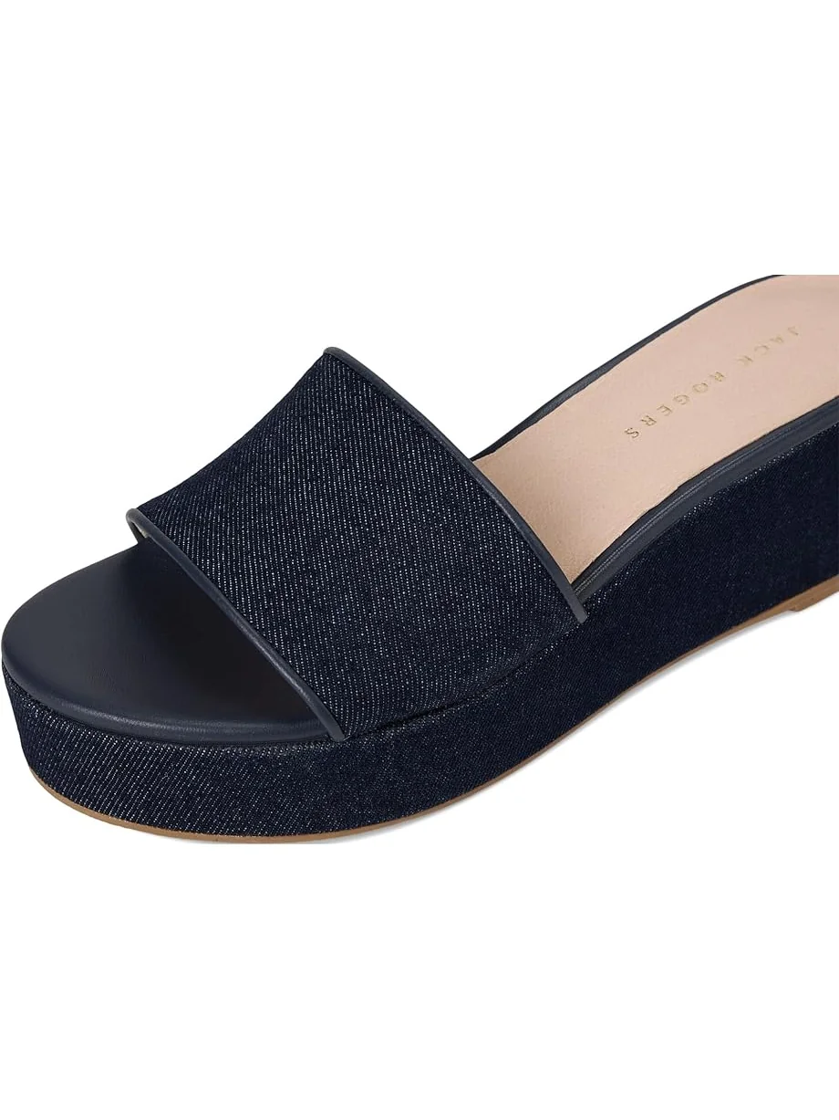 Женские босоножки Jack Rogers Bay Mid-Wedge — изображение 6 из 7, синий