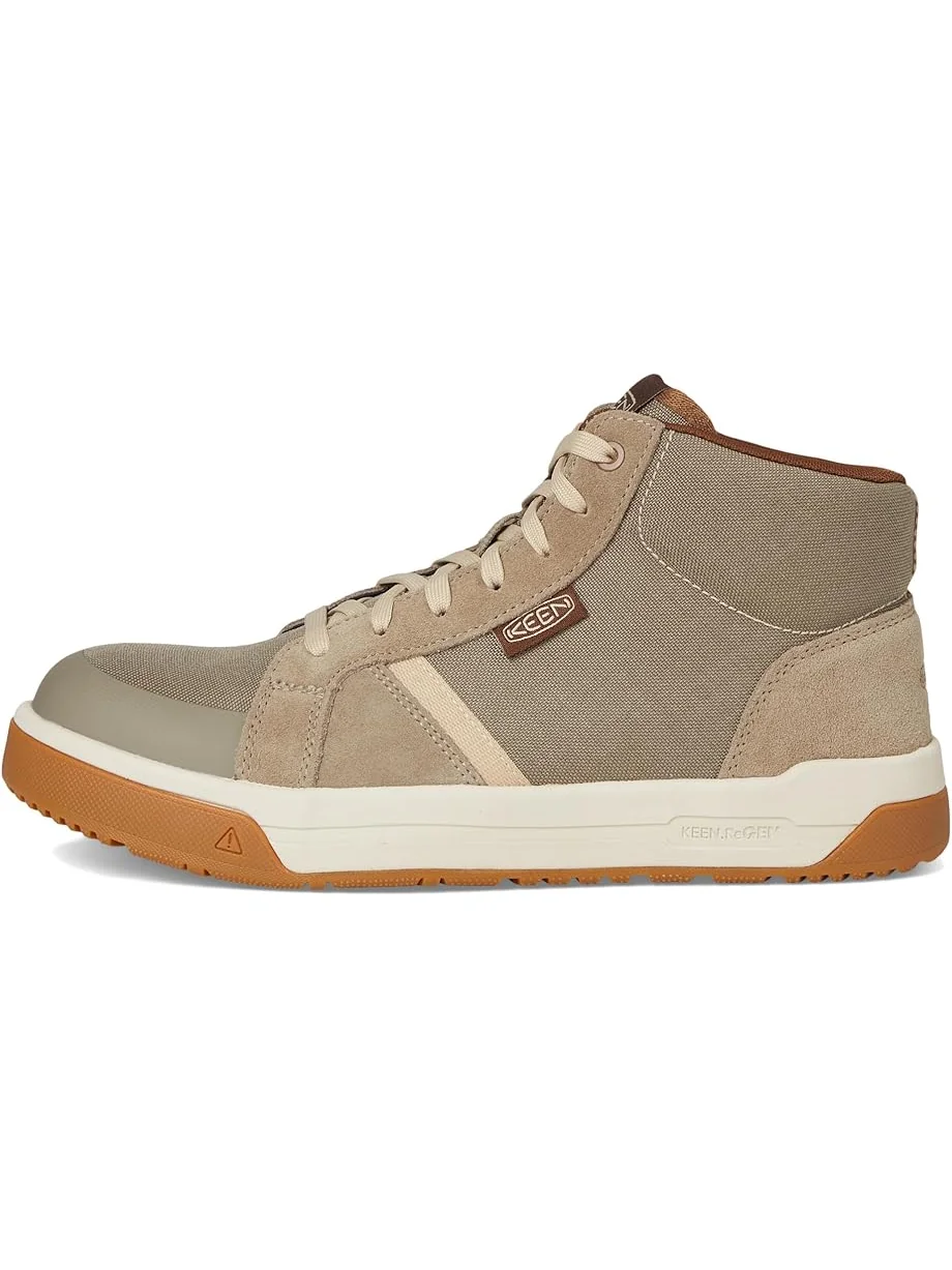 Мужские кроссовки KEEN Utility Kenton Mid (Comp Toe), Brindle/Gum — изображение 4 из 7, блюгранд