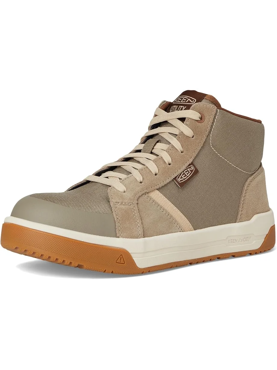 Мужские кроссовки KEEN Utility Kenton Mid (Comp Toe), Brindle/Gum — изображение 7 из 7, блюгранд