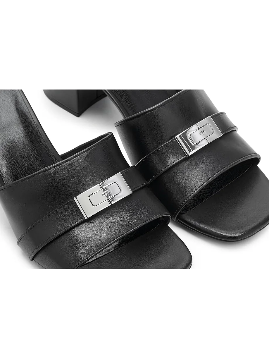 Женские босоножки Tory Burch Leelee — изображение 6 из 7, черный