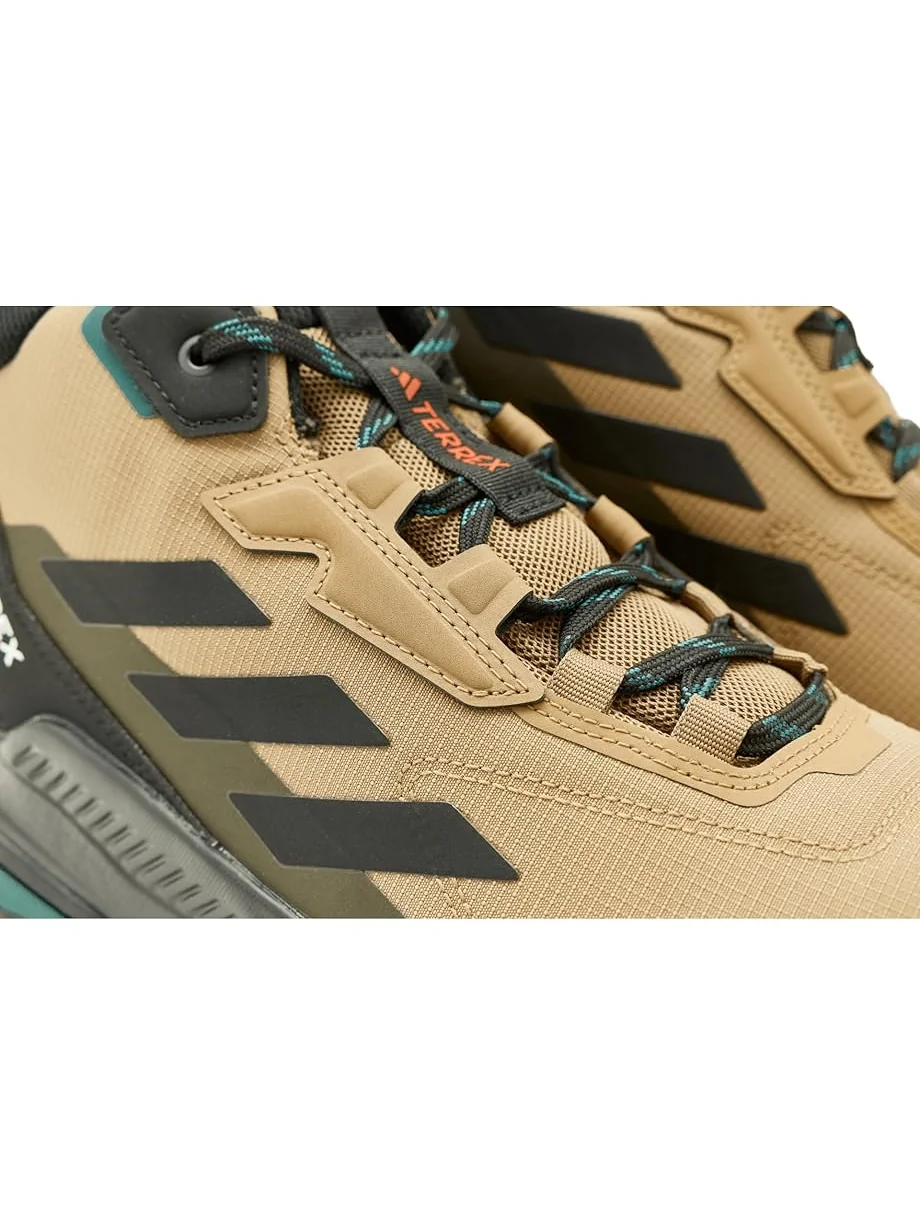 Мужские треккинговые ботинки Adidas Outdoor Terrex Anyländer Mid Top Rain.Rdy — изображение 6 из 7, черный/оливковый