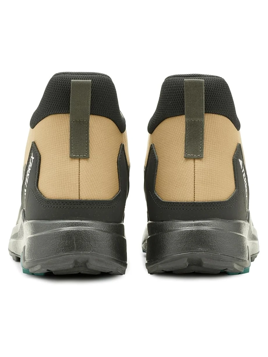 Мужские треккинговые ботинки Adidas Outdoor Terrex Anyländer Mid Top Rain.Rdy — изображение 7 из 7, черный/оливковый