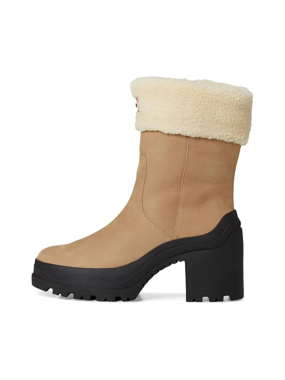 Женские ботинки Hunter Marisol, Medium Natural Nubuck — изображение 4 из 7, прозрачный