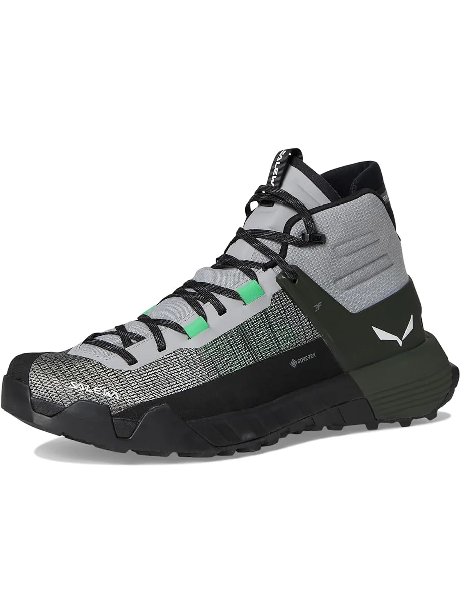 Мужские треккинговые ботинки SALEWA Wildfire Nxt Mid Gtx — изображение 7 из 7, темный оливковый