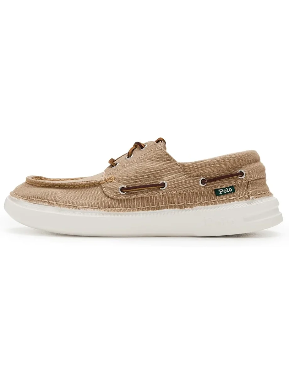 Мужские лодочные ботинки Polo Ralph Lauren Rlite Mariner — изображение 4 из 7, бежевый